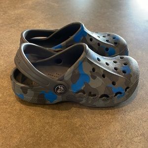 Toddle CROCS blue/grey Camo